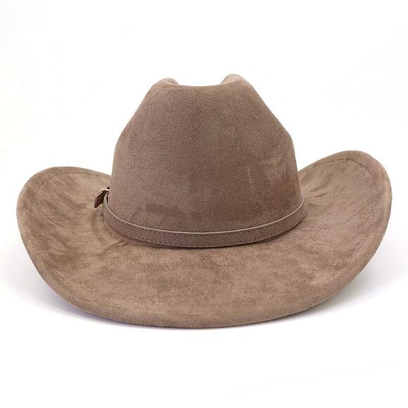 6268 Cowboy Hat Cowgirl Men\'s & Women\'s Wide Brim Felt Fedora main image 6